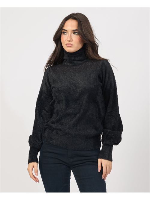 Yes Zee Women's Mohair Effect Turtleneck Sweater YES ZEE | M076-IS000801